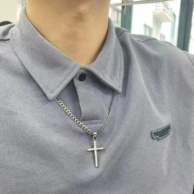 925 Sterling Silver Cross Necklace - Yinkus Jewellery