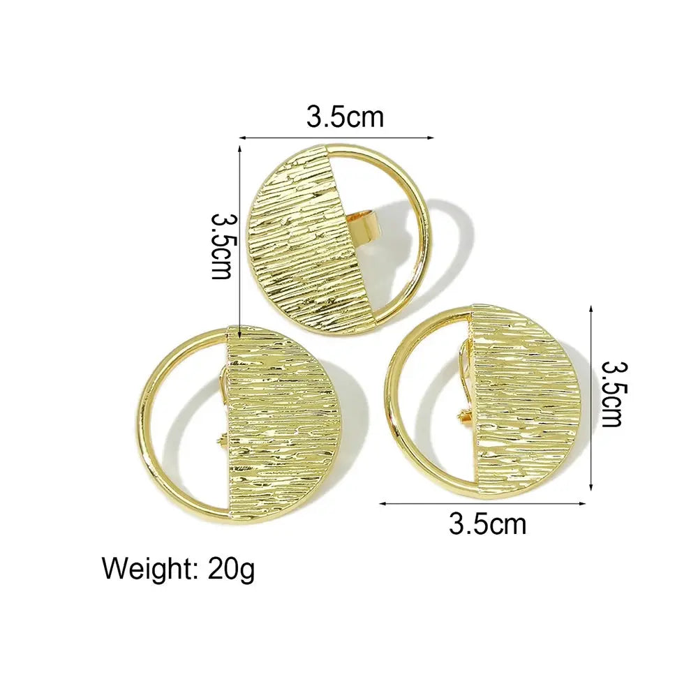 Luxury Dubai Gold Plated Earrings and Ring Jewelry Set Weddings Bridal Gifts Golden Color Hoop Earrings and Finger Ring Set Yinkus Jewellery  